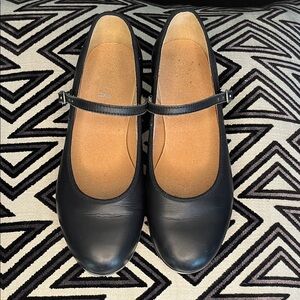 Bloch Ladies Tap-On Leather Tap Shoes Mary Jane Size 7N